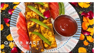 Roasted Paneer | 5 Minutes Recipes | Paneer Tikka At Home | Quick Recipes I Gulab Hari