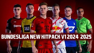 PES2017 | NEW BUNDESLIGA KITPACK V1 2024-2025