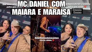 MC DANIEL AMASSA NO SHOW COM MAIARIA E MARAISA