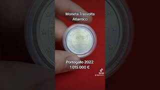 moneta 2€ Poetogallo 2022 Biplano atlantico #coins #coin #2euro