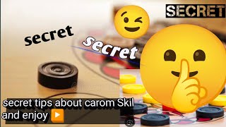 carom Skil secret tips about carom don't share anyone 🤫🦆ok