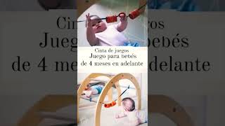 Juego para bebés de 4 meses #bebes #estimulaciontemprana #si  #motricidadefina #papasprimerizos