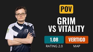 [POV] Liquid Grim VS Vitality [Vertigo] | CS GO DEMO POINT OF VIEW