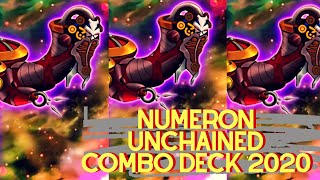 ⭕️NUMERON DECK 2020 ft. UNCHAINED INSANE COMBO !📈DECK LIST| (FIEND/DARK/yugioh/遊戯王)