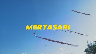 Nonton layangan di Pantai Mertasari Sanur #vlog #bali