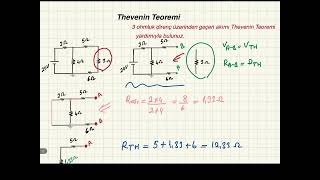 Thevenin Teoremi - Thevenin Teoremi Soru Çözümü - Thevenin - Thevenin Soru Çözümü - Thevenin Theorem