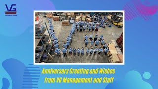 Anniversary Greeting and Wishes from VG Management and Staff