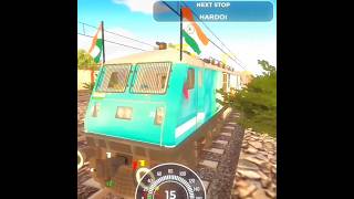 Indian railway train simulator double Decker Train Level crossing irts