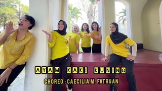 Ayam Kaki Kuning - Line Dance/ Choreo: Caecilia M. Fatruan/ Demo: Napoleon Line Dance