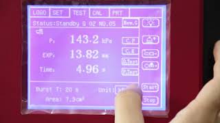 M007B Pneumatic Bursting Strength Tester-Membrane Test (D.Test) 膜测试