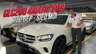 Mercedes GLC 200 4Matic 2019 - chỉ mới lăn bánh 3,6 vạn km - xe đẹp nguyên bản - siêu mới