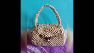 tas tali kur motif party bag