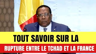 RUPTURE DES ACCORDS DE DÉFENSE : Le Ministre des Affaires étrangères Tchadien clarifie