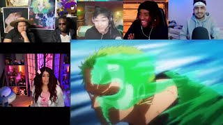 One Piece Episode 1010 Reaction Mashup | ZORO FINISHES IT!!