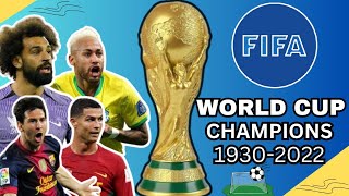 The Epic Saga: FIFA World Cup Winners (1930-2022) - A Football Odyssey ⚽🏆