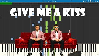 Give Me a Kiss - Crash Adams Piano Tutorial (Synthesia)