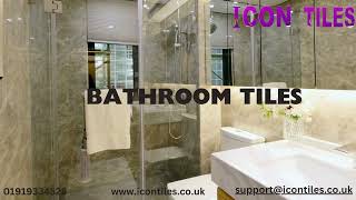 Cheap Bathroom Tiles In UK - Porcelain Tiles Bathroom Tiles for Floors & Walls Tiles - ICON Tiles UK