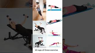 Reduce Breast Size and make it firm- Home Exercise | 10 days Challenge #shorts