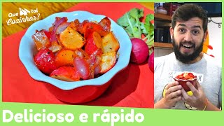 RABANETE REFOGADO NA AIRFRYER | Receitas na airfryer