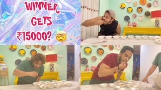 PANI PURI CHALLENGE for ₹15000! 🤯 WHO WON?