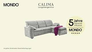 Bequeme MONDO Calima Couch mit Longchair