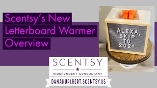 Scentsy’s New Letterboard Warmer