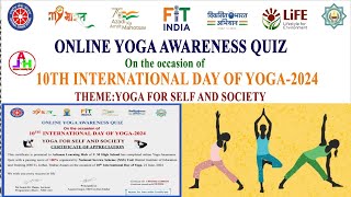 Yoga Awareness Quiz | International Yoga Day Quiz | Yoga Day | Online Quiz Certificate