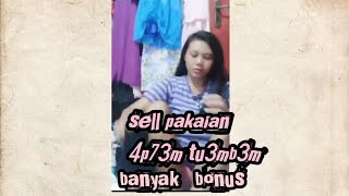 Toko online pakaian bb 130 klunya fix bunga biru