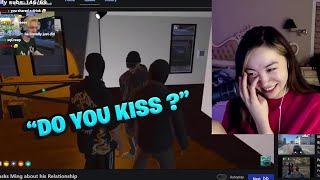 FanFan Reacts To X Asking Ming If He Kisses Fanny | NoPixel 4 0