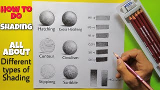 HOW TO DO SHADING ✏️| All about types of Shading | Shading tips