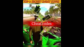 NEW UPDATE KA 🤩TOP 3 SECRET CHEAT CODES INDIAN BIKE DRIVING 3D #shorts #indianbikedriving3d