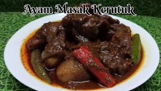 Resepi Ayam Masak Kerutuk