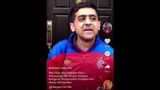 Rangers fc - biggest fan - Abdul Rafiq