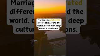 How cultures celebrate marriage     #facts #worldculture #quotes #celebratetogether #travel