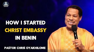 HOW I STARTED CHRIST EMBASSY AND BECAME THIS VERY ANOINTED BY PASTOR CHRIS OYAKHILOME