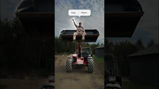 Новый погрузчик в хозяйстве 🥳 #manitou #сельскоехозяйство #фермер