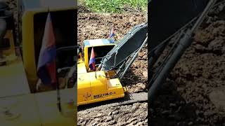 👆 Excavator Matador Shantui Stuck In Deep Mud Part 2