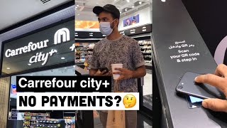 Cashier-less store in UAE | carrefour CITY+ |