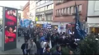 FC Porto fans in Dortmund  18/02/2016 {CORTEO}