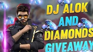 Free Fire Live Timecode Giveaway Dimonds Giveaway Dj Alok Giveaway