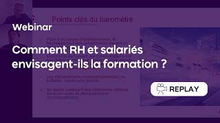 [Baromètre Cegos 2020] Comment RH et salariés envisagent-ils la formation ?