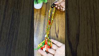 DIY Hair clip Making Idea/ Navratri special hair clip/ #diy #jwellerymaking #shorts #ytshorts