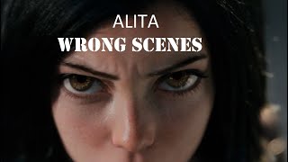 Alita kisebb hibák (wrong scenes)