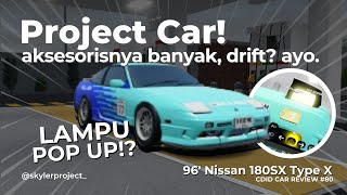 Unik, Liverynya Keren!! - 96 Nissan 180SX - CDID CAR REVIEW #80