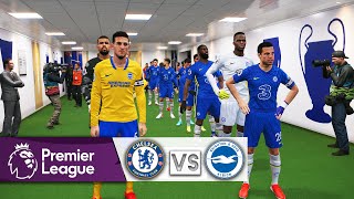 Chelsea vs Brighton - Premier League 2021/22 | PES 2021 Realism Mod Prediction