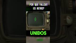 Por que FALLOUT es tan RETRO? #falloutlore #fallout #falloutshorts