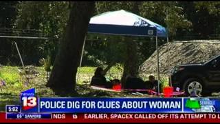 Excavation search for woman missing since 2004