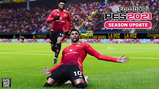 PES 2021 REALISTIC GAMEPLAY PRAMUSIM 2024  - LIVERPOOL VS MANCHESTER UNITED - PES 2021 PC GAMEPLAY