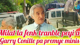 Woy😳😱Milat sa a fenk lagel san filtè sou PM lan, Garry Conille pa Premye minis se yon gouvenè l ye.