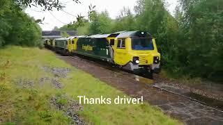 Freightliner fivesome at Reddish South!